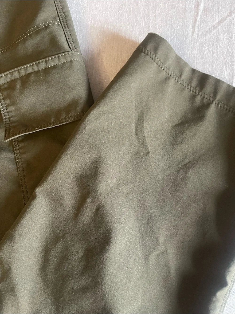 The North Face womensOlive Cargo Jogger Pants 5 pocket